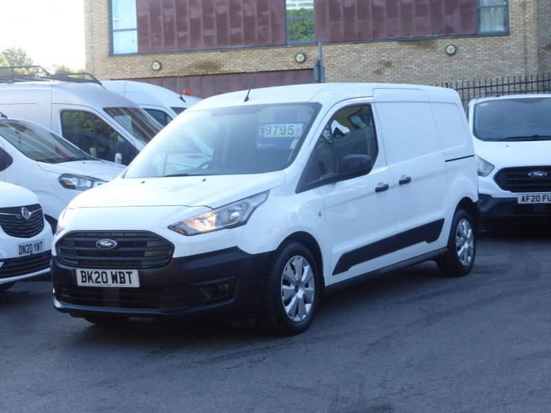 FORD TRANSIT CONNECT 210 BASE TDCI L2 LWB WITH AIR CONDITIONING,BLUETOOTH,DAB RADIO AND MORE - 2731 - 2