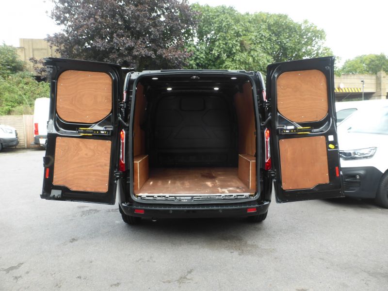 FORD TRANSIT CUSTOM 340 LIMITED AUTOMATIC L1 SWB IN BLACK WITH AIR CONDITIONING AND MORE - 2738 - 7